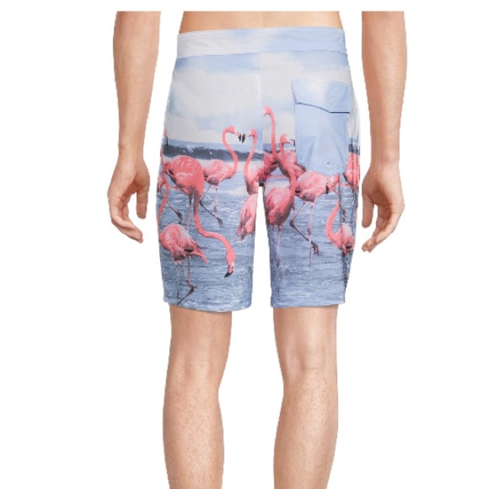 No Boundaries Flocka Flocka 50+ UPF Quick Dry Swim Surf Style Board-short NWT - Picture 3 of 9
